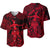 (Custom Personalised) Hawaii Hula Girl Polynesian Baseball Jersey Unique Style - Red LT8 - Polynesian Pride