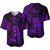 Leo Zodiac Polynesian Baseball Jersey Unique Style - Purple LT8 - Polynesian Pride