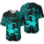 (Custom Personalised) Capricorn Zodiac Polynesian Baseball Jersey Unique Style - Turquoise LT8 - Polynesian Pride