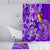 Tonga Floral Bathroom Set Sea Turtle - Purple LT7 - Polynesian Pride