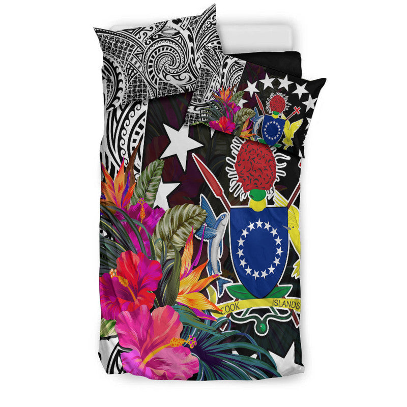 Cook Island Bedding Set Tribal Polynesian and Tropical Flowers LT9 - Polynesian Pride