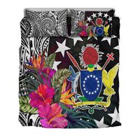 Cook Island Bedding Set Tribal Polynesian and Tropical Flowers LT9 - Polynesian Pride
