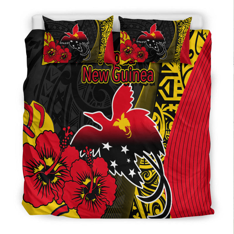 Papua New Guinea Bedding Set Vibe Style LT6 - Polynesian Pride