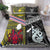 New Zealand And Niue Bedding Set Together - Black LT8 Black - Polynesian Pride