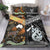 New Zealand Maori Aotearoa And Australia Aboriginal Bedding Set Together - Black LT8 Black - Polynesian Pride