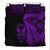 New Zealand Haka Rugby Maori Bedding Set Silver Fern Vibes - Purple LT8 - Polynesian Pride