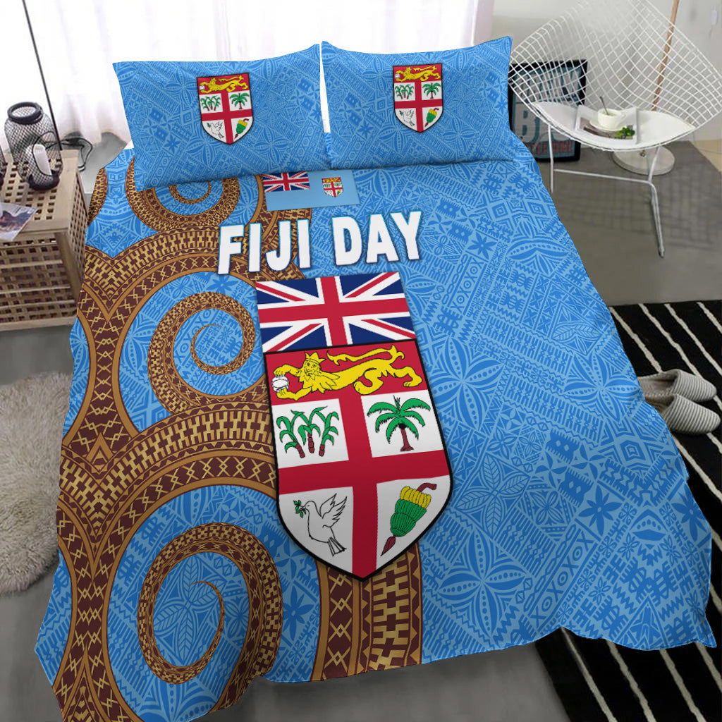 Fiji Day Bedding Set Independence Anniversary Simple Style LT8 - Polynesian Pride
