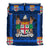 (Custom Personalised) Fiji Bedding Set Blue And Black Style No.1 LT6 - Polynesian Pride