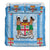 (Custom Personalised) Fiji Bedding Set Blue Style No.1 LT6 - Polynesian Pride