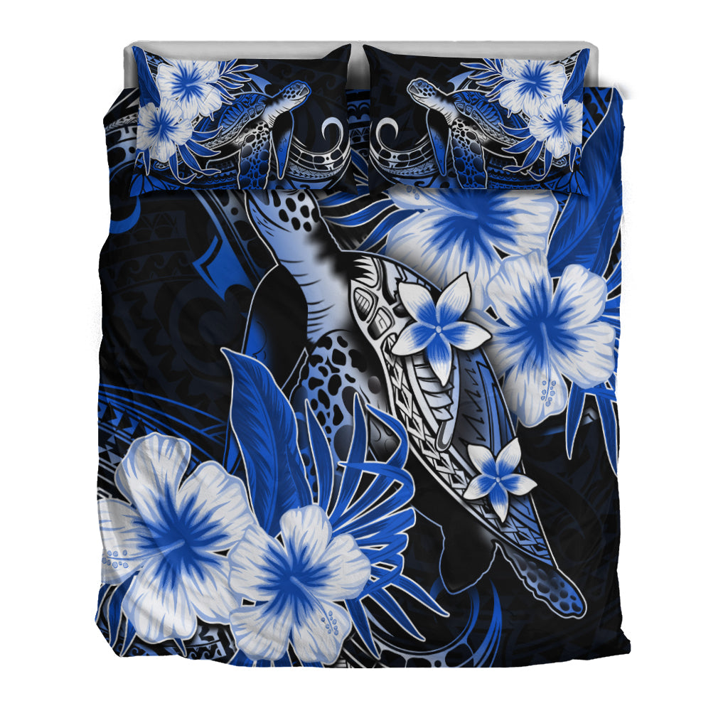 Polynesian Turtle Bedding Set With Hibiscus Color No.7 LT6 - Polynesian Pride