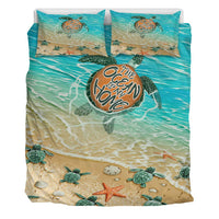 Hawaii Turtle Starfish Bedding Set - Ocean Home - AH - Polynesian Pride