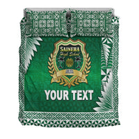 (Custom Personalised) Tonga Saineha High School Bedding Set Simplified Version LT8 - Polynesian Pride