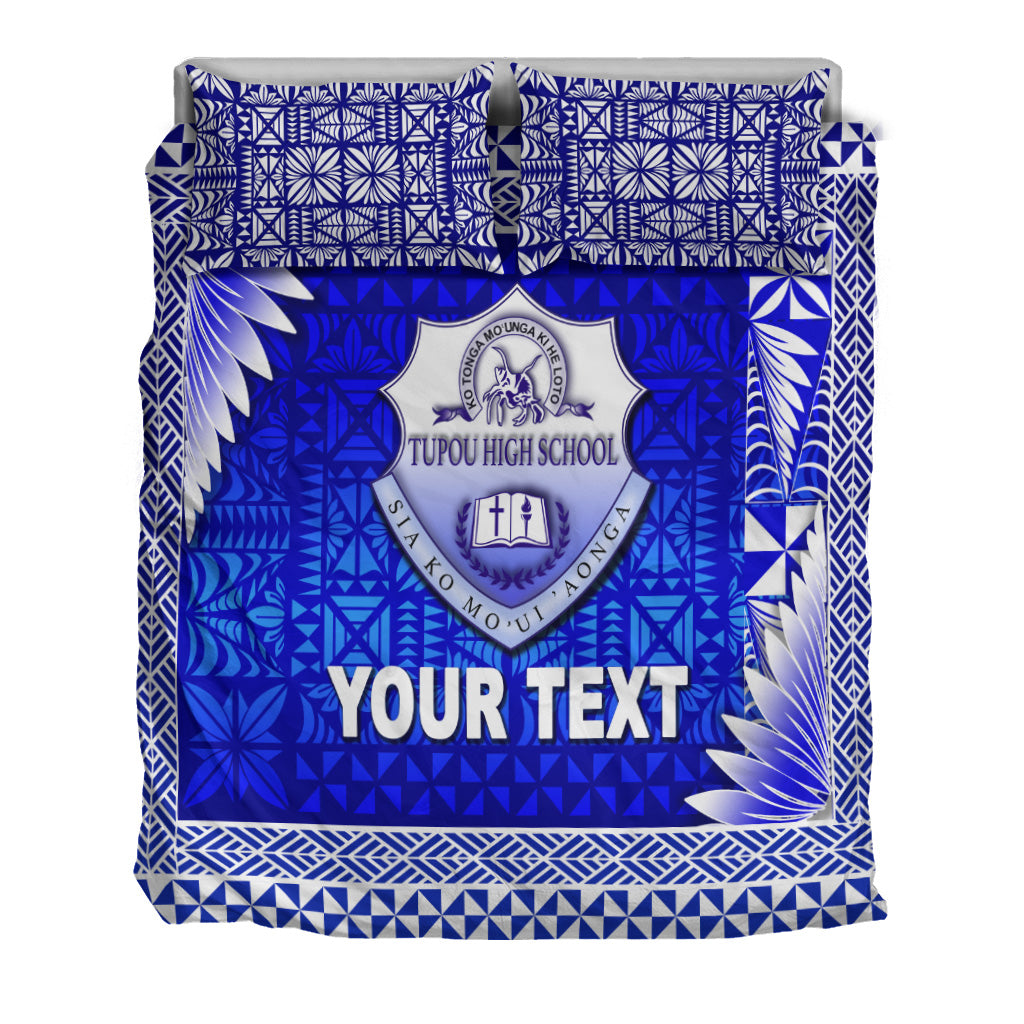 (Custom Personalised) Tonga Tupou High School Bedding Set Simplified Version LT8 - Polynesian Pride