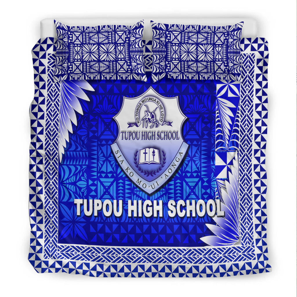 Tonga Tupou High School Bedding Set Simplified Version LT8 - Polynesian Pride