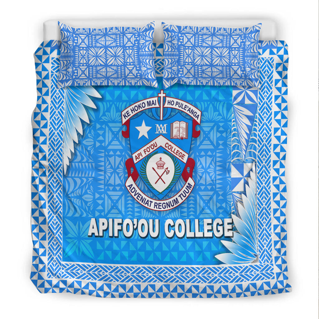 Tonga Apifo'ou College Bedding Set Simplified Version LT8 - Polynesian Pride