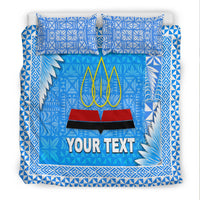 (Custom Personalised) Tonga Lavengamalie College Bedding Set Simplified Version LT8 - Polynesian Pride