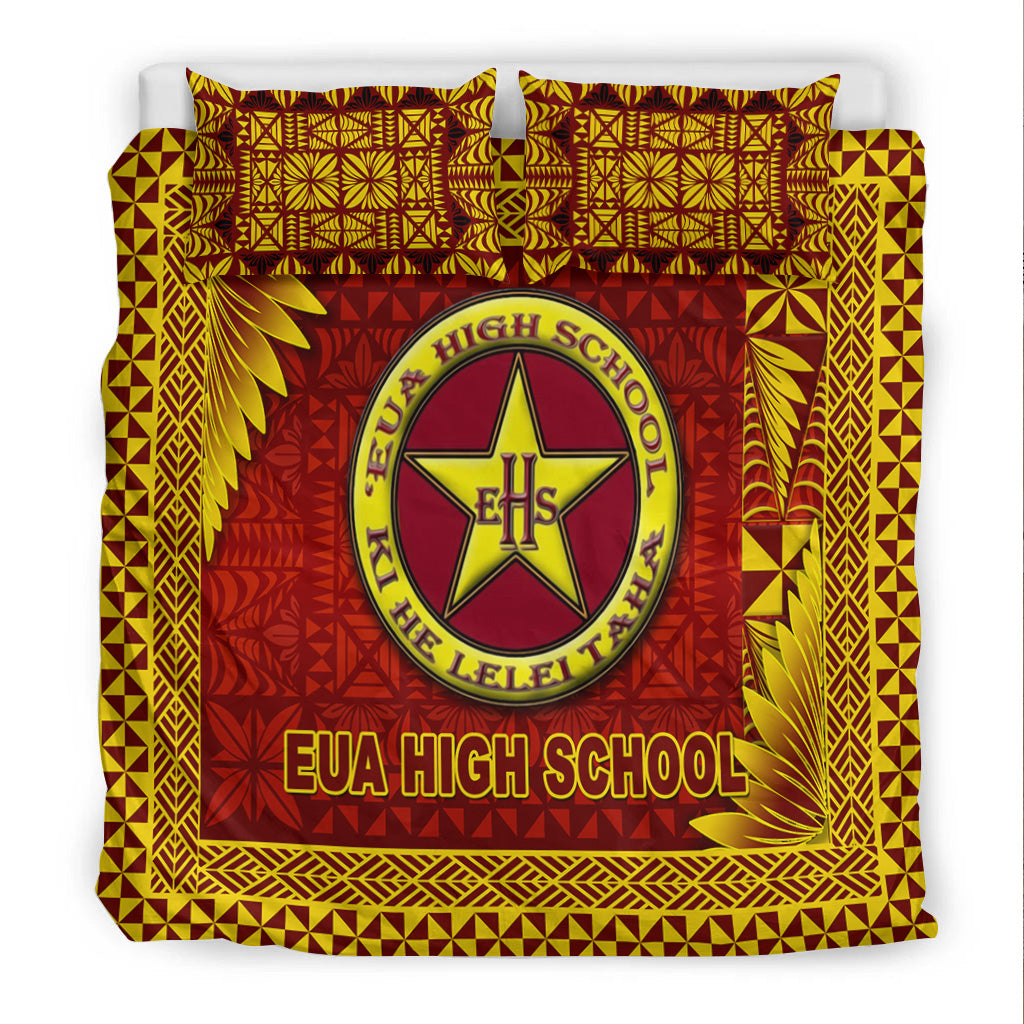 Tonga Eua High School Bedding Set Simplified Version LT8 - Polynesian Pride