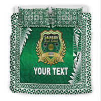 (Custom Personalised) Tonga Saineha High School Bedding Set Simplified Version LT8 - Polynesian Pride
