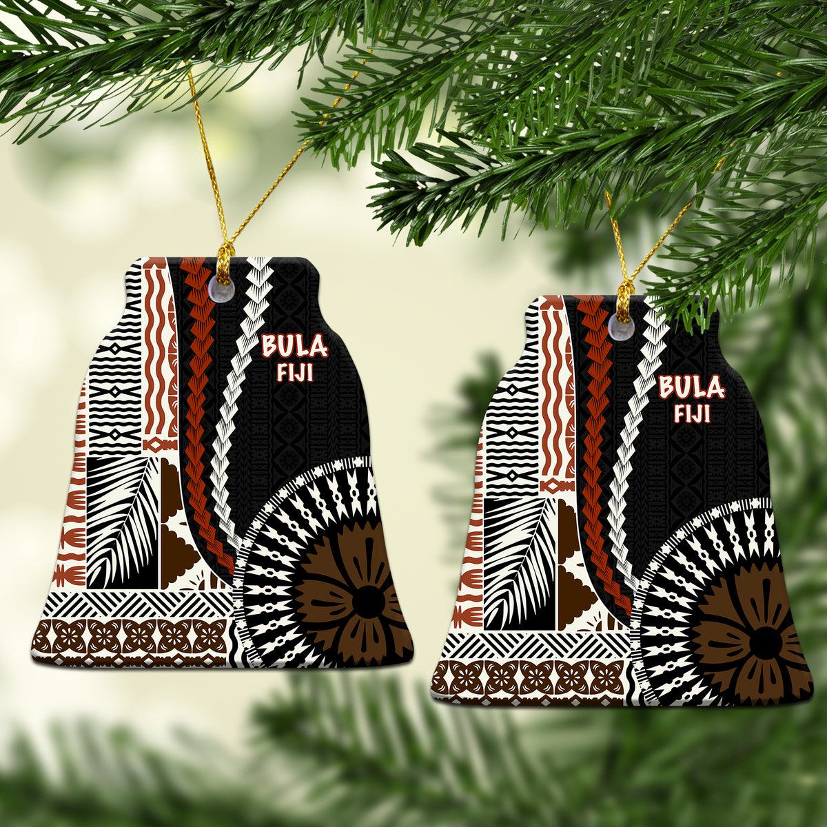 Fiji Christmas Ornament No.1 - LT6 - Polynesian Pride