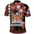 Custom Fiji Polo Shirt Tagimoucia Mixed Black Tapa Style LT9 - Polynesian Pride