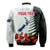 (Custom Personalised) New Zealand ANZAC Day Bomber Jacket Military Silver Ferns and Red Poppy LT9 - Polynesian Pride