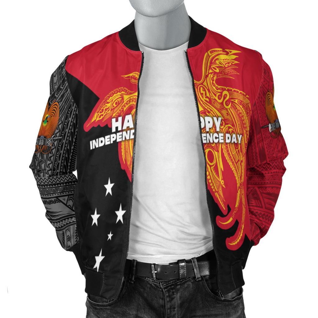 Papua New Guinea Women Bomber Jacket Independence Day Flag Style LT16 - Polynesian Pride