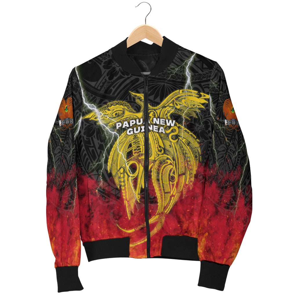 Papua New Guinea Women Bomber Jacket Independence Day Special Style LT16 - Polynesian Pride