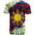 Philippines T Shirt Jasmine Flower Style - Polynesian Pride