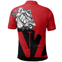 New Zealand Maori Polo Shirt, Maori Bulldog Golf Shirts - Polynesian Pride
