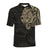 Maori Tattoo Style Golden Polo T Shirt - Polynesian Pride