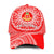 Kolisi Tonga High School Classic Cap Tongan Ngatu Pattern Ver.01 LT14 Classic Cap Universal Fit Red - Polynesian Pride