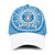 Apifoou Tonga College Classic Cap Tongan Ngatu Pattern Ver.03 LT14 Classic Cap Universal Fit Blue - Polynesian Pride