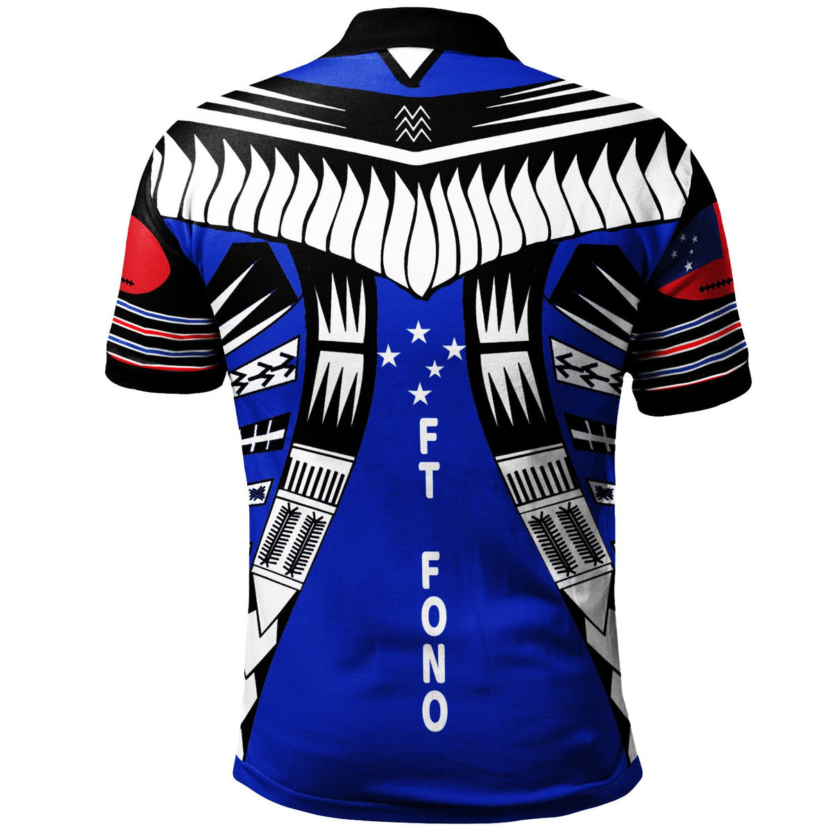 Samoa Custom Polo Shirt Samoan Rugby Sport Style - Polynesian Pride