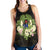 Cook Islands Women's Racerback Tank - Polynesian Gold Patterns Collection - Polynesian Pride