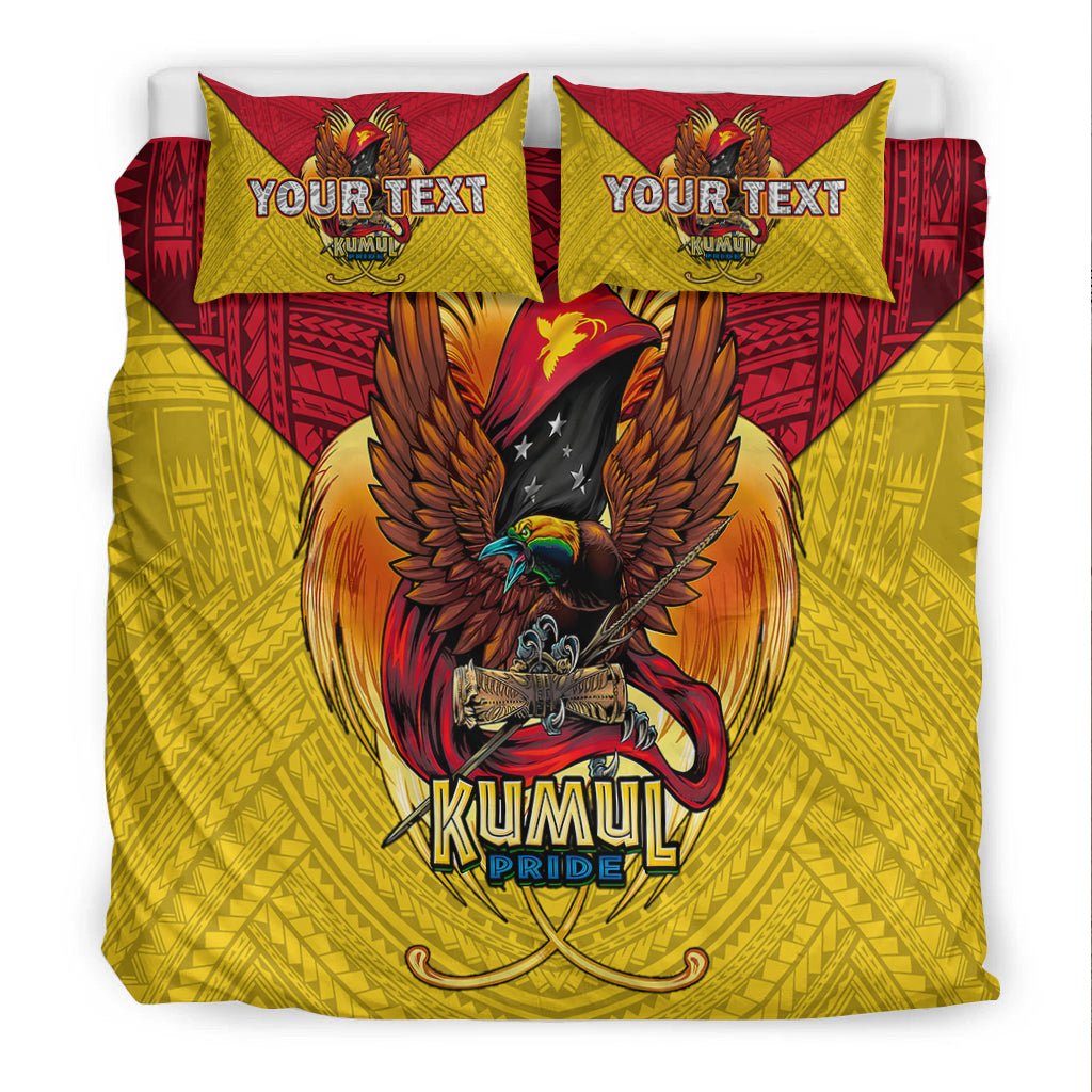 (Custom Personalised) Papua New Guinea Rugby Kumul Pride Bedding Set - LT2 - Polynesian Pride