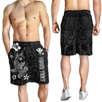 (Custom Personalised) Hawaii Hammerhead Shark Hibiscus Hawaii Pattern Men Short - LT2 - Polynesian Pride
