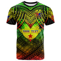 Philippines Polynesian T Shirt Custom Hope Begins In Your Home Reggae Style - Polynesian Pride