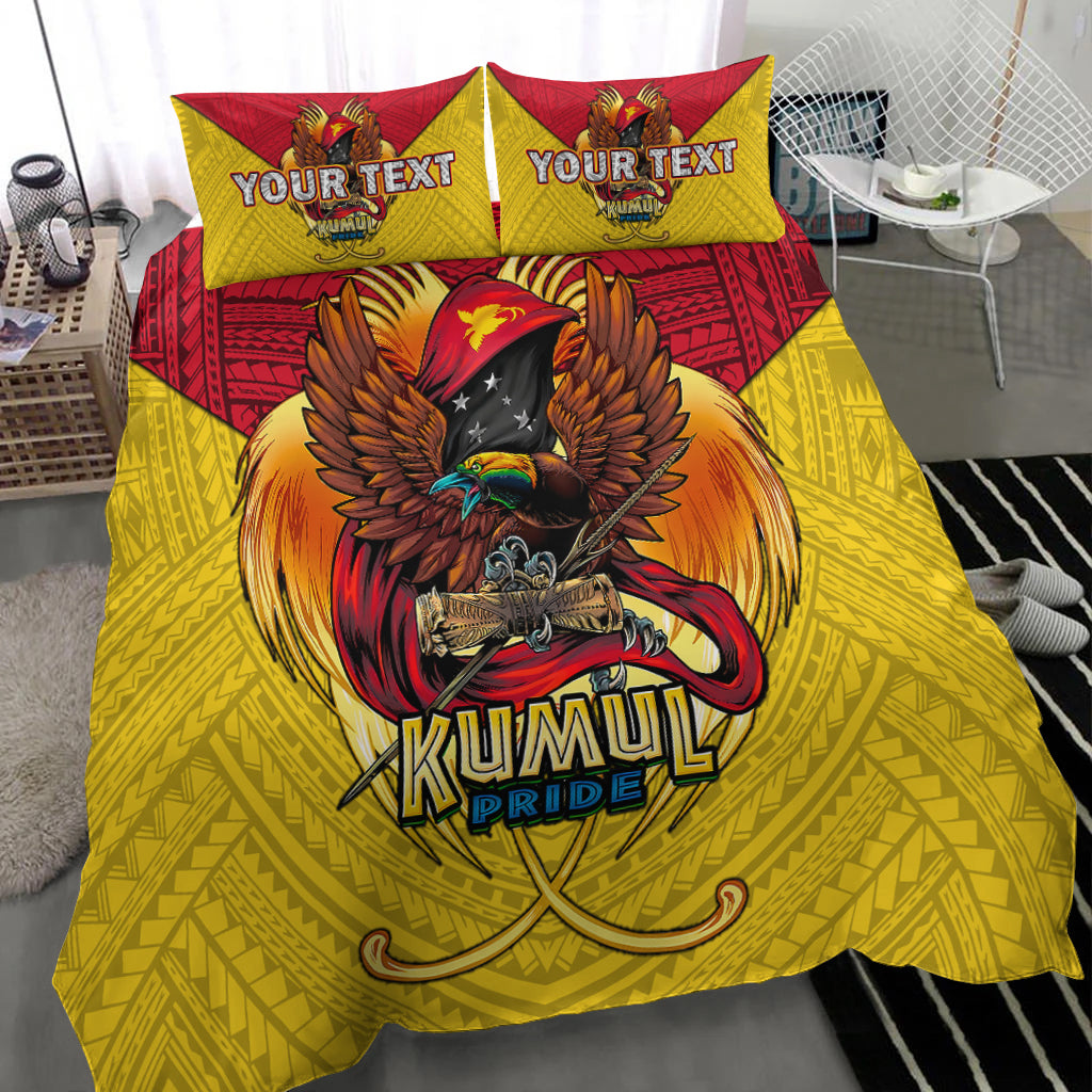 (Custom Personalised) Papua New Guinea Rugby Kumul Pride Bedding Set - LT2 - Polynesian Pride