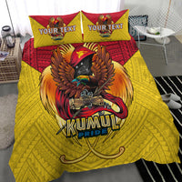 (Custom Personalised) Papua New Guinea Rugby Kumul Pride Bedding Set - LT2 - Polynesian Pride