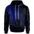 Niue Custom Hoodie Polynesian Wings (Blue) Unisex Blue - Polynesian Pride