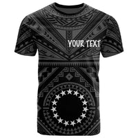 Cook Island CustomT Shirt Seal With Polynesian Tattoo Style ( Black) Unisex Black - Polynesian Pride