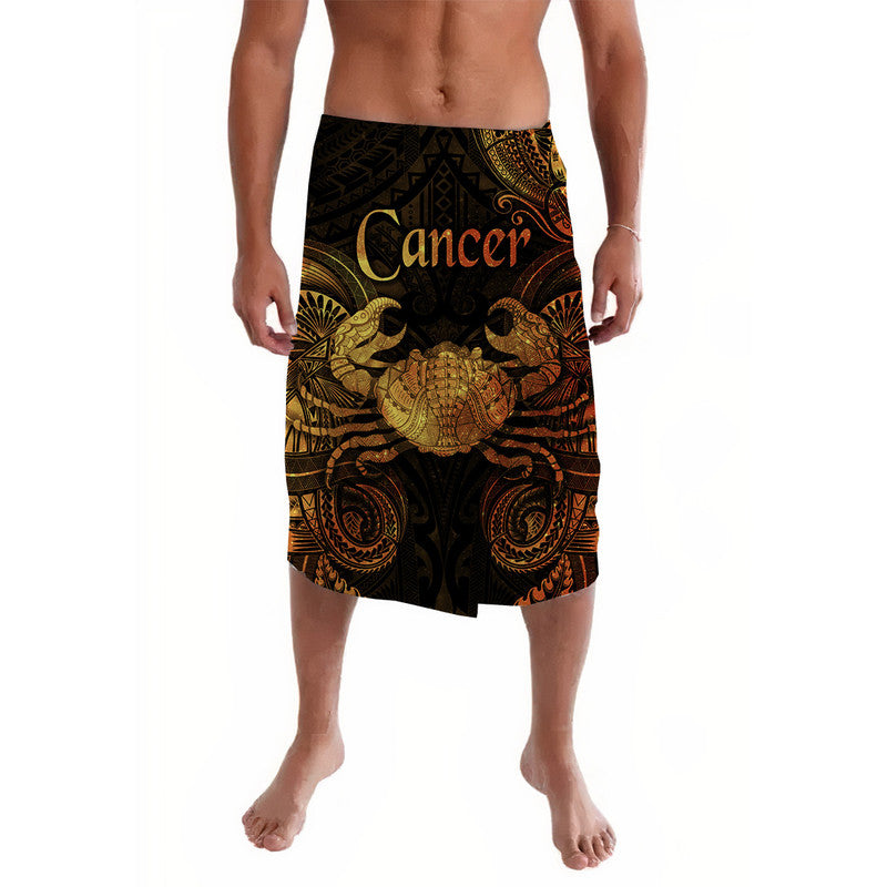 Cancer Zodiac Polynesian Lavalava Unique Style Gold LT8 Gold - Polynesian Pride