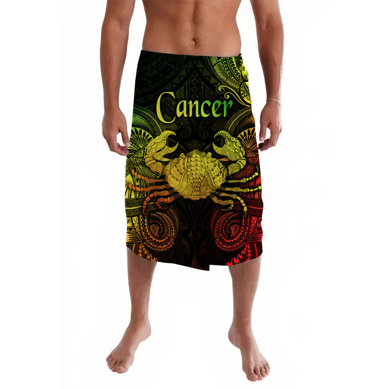 Cancer Zodiac Polynesian Lavalava Unique Style Reggae LT8 Reggae - Polynesian Pride