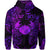 Custom Cancer Zodiac Polynesian Hoodie Unique Style Purple LT8 - Polynesian Pride