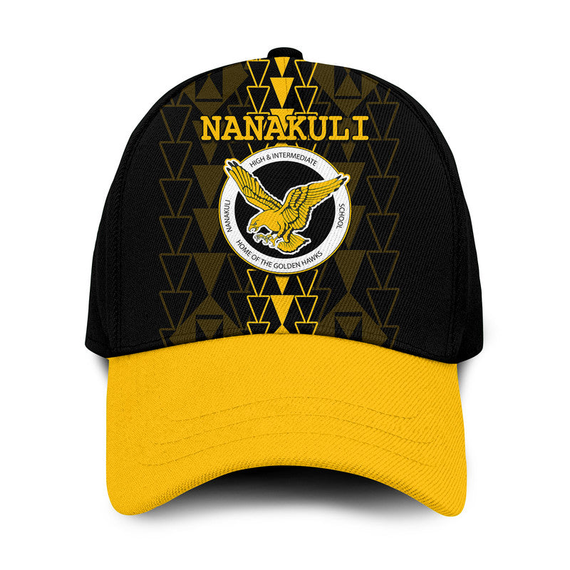 Hawaii - Nanakuli High Mix Kakau Classic Cap LT6 Classic Cap Universal Fit Yellow - Polynesian Pride