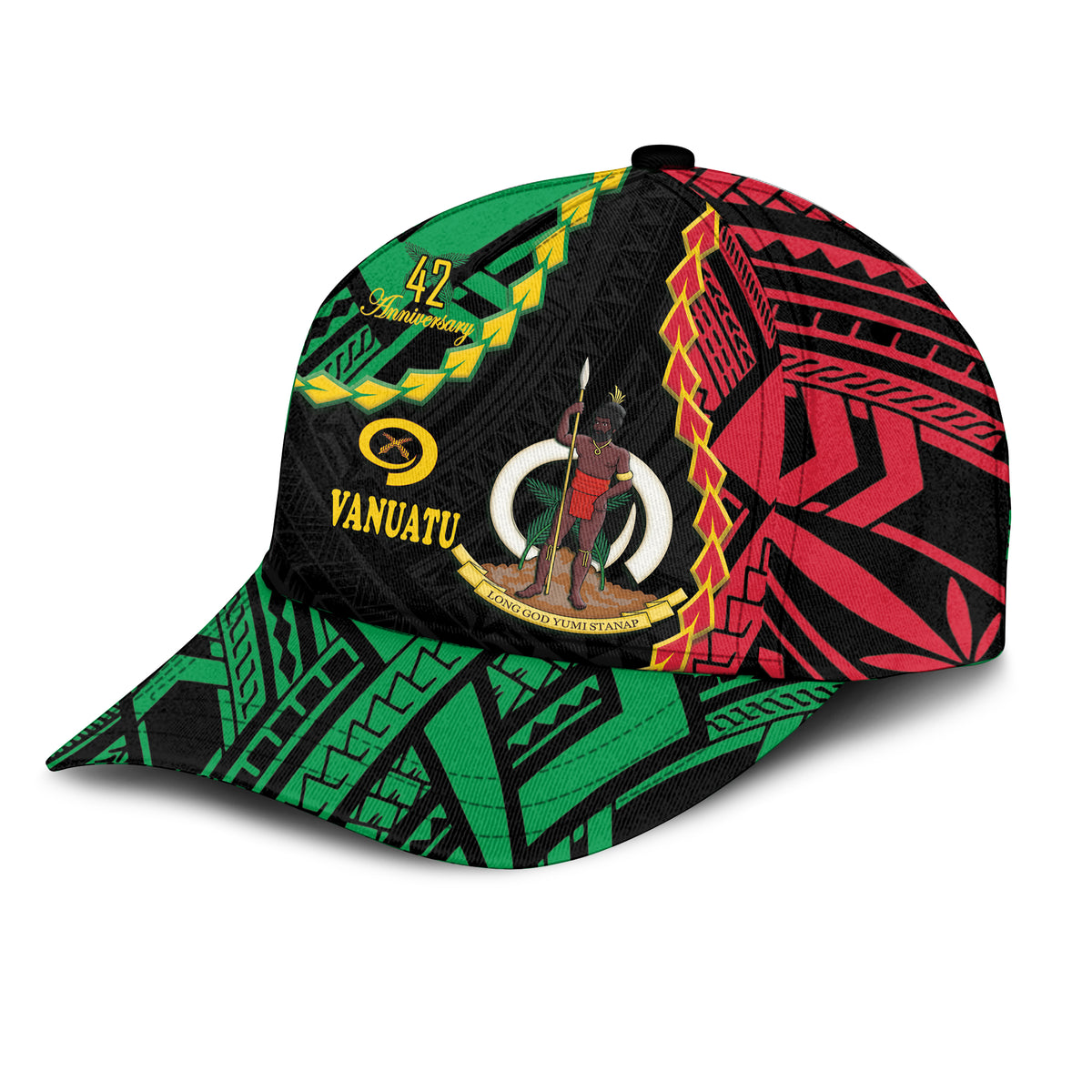 Vanuatu 42nd Anniversary Cap Tugeta Yumi Selebretem Indipendens Dei LT9 - Polynesian Pride
