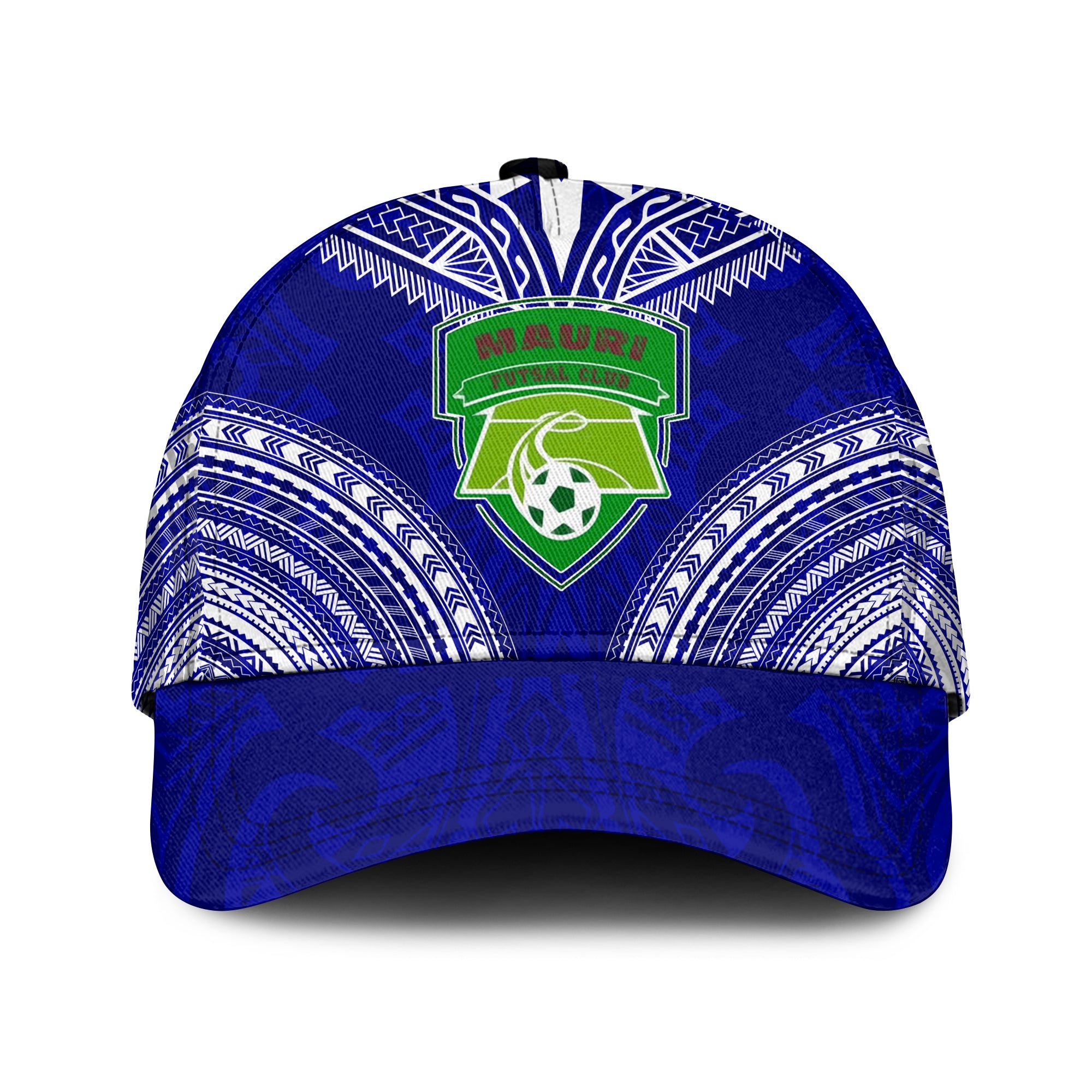 (JM TAMA) Mauri Futsal Club Classic Cap Navy Blue LT7 Classic Cap Universal Fit Navy - Polynesian Pride