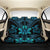 Hawaiian Turtle Plumeria Kakau Polynesian Back Car Seat Covers Blue LT7 One Size Back Car Seat Covers Black - Polynesian Pride