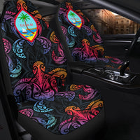 Guam Car Seat Cover - Sea Turtle In Tribal Polynesian Style - Polynesian Pride