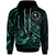 Chuuk Hoodie The Flow of The Ocean Unisex Green - Polynesian Pride